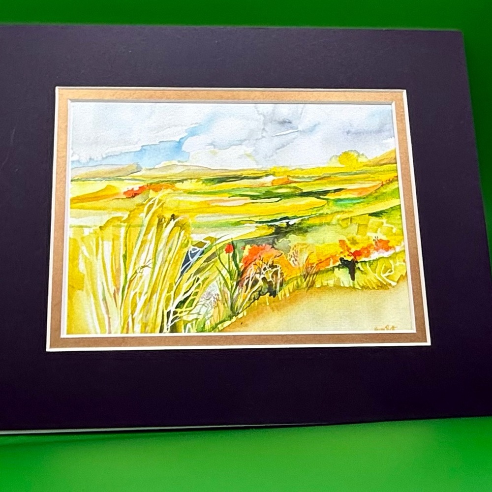 Vibrant Landscape Art Print